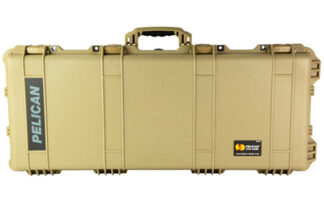 Pelican 1700 Protector Rifle Case, Tan, 39 x 19 x 7 in