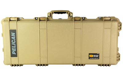 Pelican 1700 Protector Rifle Case, Tan, 39 x 19 x 7 in