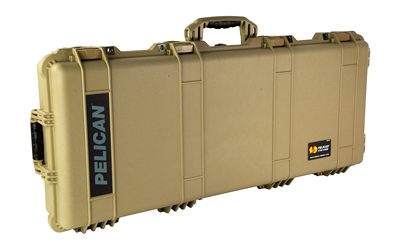 Pelican 1700 Protector Rifle Case, Tan, 39 x 19 x 7 in