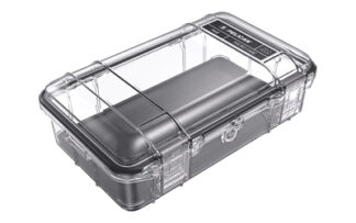 PELICAN M60 MICRO CASE BLACK/CLEAR