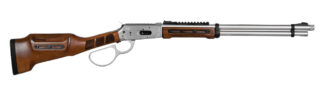 Derya RAN Lever Action .45 Long Colt 20" 9+1 Polished Nickel/Walnut Rifle