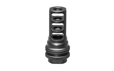 SilencerCo ASR Muzzle Brake 5/8x24 .458 Win Mag, 3-Port Black Finish