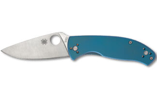 SPYDERCO TENACIOUS TI 3.35" BLUE/SLV