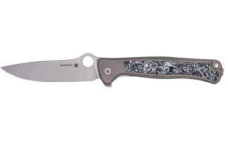 SPYDERCO SLYM STONEWASH TI 3.42" GRY