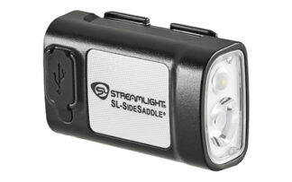 Streamlight SL-SideSaddle USB Rechargeable Hat and Helmet Light, 400 Lumens, Black