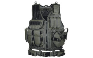 Leapers UTG 547 Law Enforcement Tactical Vest Black, PVC-V547BT Chest Rig