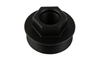 YHM 1/2"-28 CRBNE ADPTR SDWNR M2 BLK