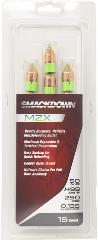 Turner Fabrications .50 Cal 290 Grain MZX Bullet, .499 Diameter
