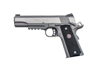 Colt Delta Elite Rail 10mm Stainless 5 in Barrel 8+1 Novak Fixed Sights