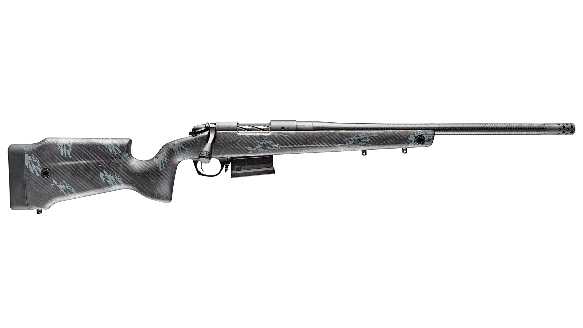 Bergara Premier Series B-14 Crest Carbon 25 Creedmoor 20 in Bolt Action Rifle, Sniper Gray