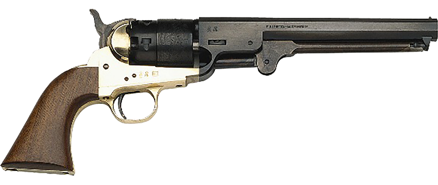 Turner Fabrications 1851 Navy Brass .36 Cal Revolver, 7.3 in Barrel, 6 Rounds