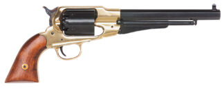Turner Fabrications Traditions 1858 Army Break Action 44 Cal 8 in, 6 Rounds, Blued Barrel & Brass Frame