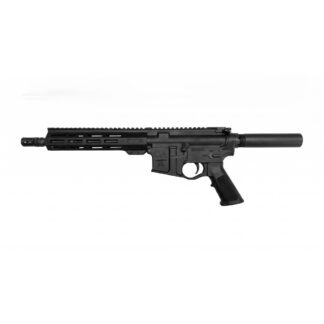 Combat Armory CA-15 Complete AR-15 Pistol 5.56mm 10 in Barrel, 30 Rounds, Black Type III Anodizing