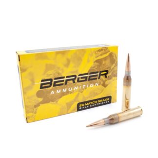 Berger Hybrid OTM .338 Lapua Magnum 300 gr OTM Tactical Rifle Ammo, 20 Rounds