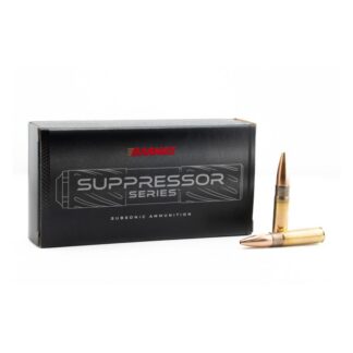 Barnes Suppressor Series Sierra GameKing rifle Ammunition .300 Blackout 205gr HP 1060 fps 20/ct