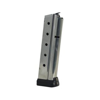Colt 1911 Government/Commander Magazine 9mm Luger, 10 Rounds, Stainless Steel
