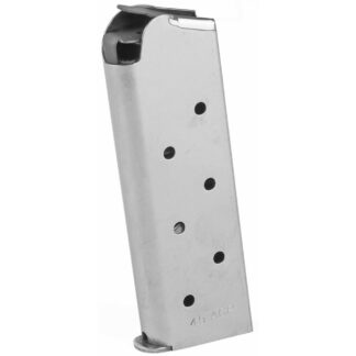 Colt Defender/Officer Magazine .45 ACP Stainless 7-Round Silver Finish