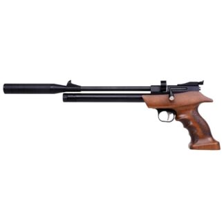 BLS Supply Diana Bandit .22 Cal Pre-Charged Pneumatic Air Pistol, Wood, 7-Shot