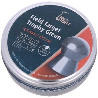 H&N Field Target Trophy Green .177 Lead-Free Pellets (300)