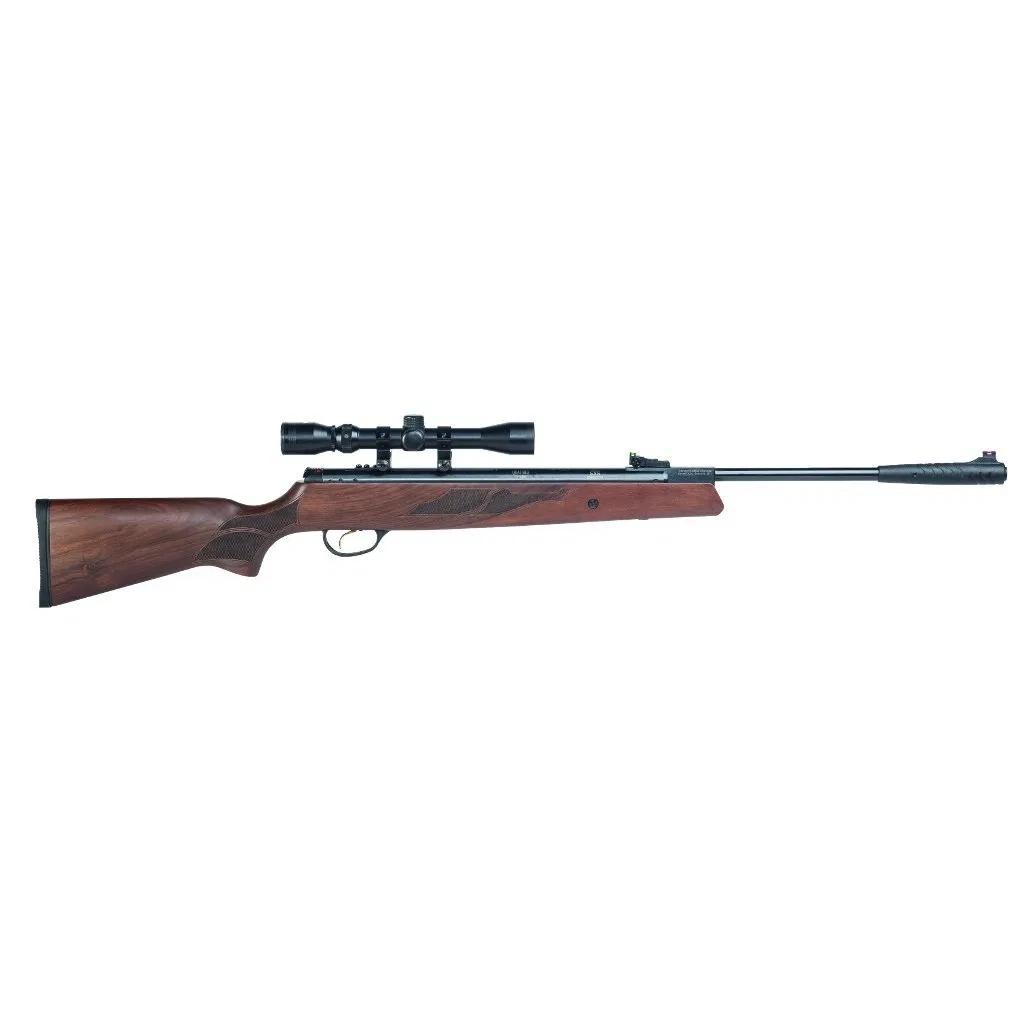 Hatsan Mod 95 .25 Cal Spring Air Rifle W/ Optima 3-9x32 Scope, Walnut Stock (750 fps)