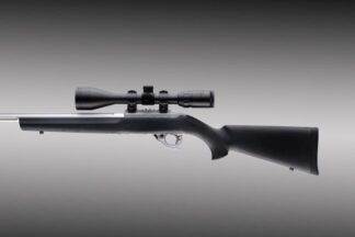 Hogue OverMolded Stock for Ruger 10/22 .22 LR .920 Bull Barrel, Black