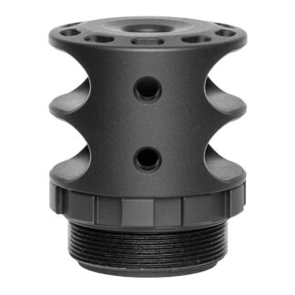 Silencer Co BRAVO Directional Anchor Muzzle Brake .30 Cal Black