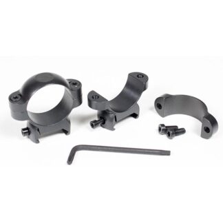 Leupold 2-Piece LRW Cross-Slot Steel Scope Rings 30mm Medium - Matte
