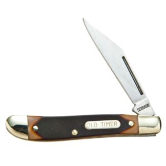 Battenfeld Old Timer Pal Single Blade Pocket Knife, 3 in Closed Length, Clip Blade