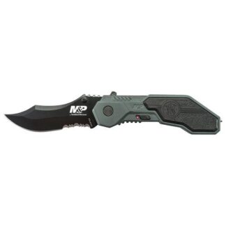 Smith & Wesson M&P M.A.G.I.C. Assisted Opening Clip Point Folding Knife 2.9 in Blade, Blue