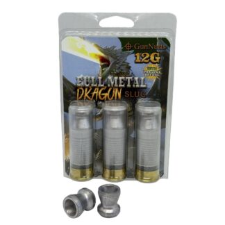 Personal Security Products GunNutts Full Metal Dragon Slug 12 Gauge 2-3/4 in Shotshell (3 Rounds)