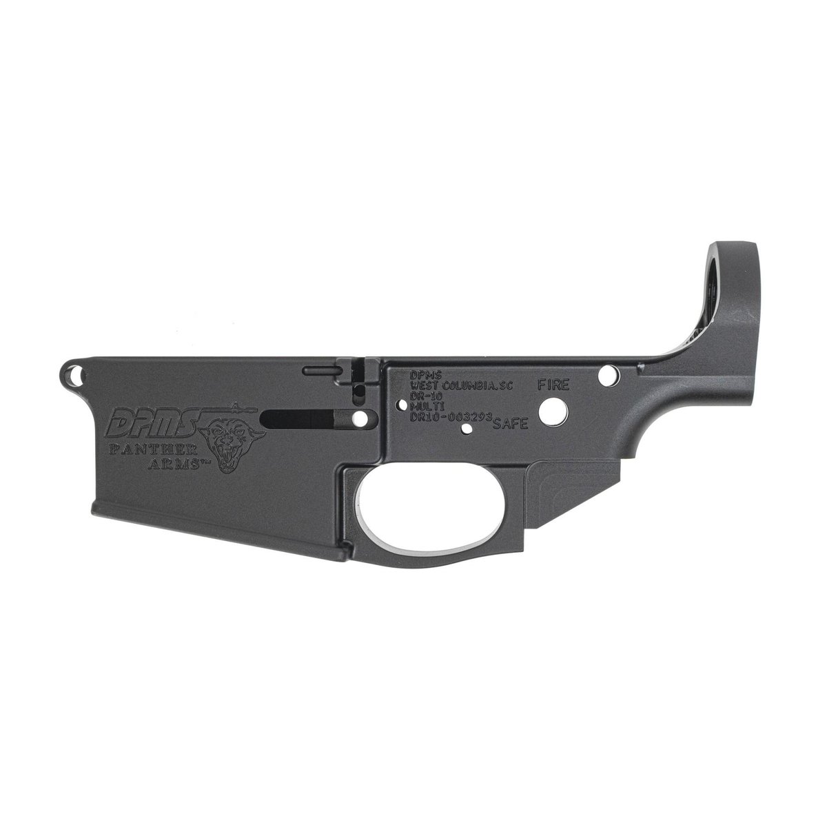 DPMS DP-10 Stripped Lower Receiver Multi Billet Aluminum Black