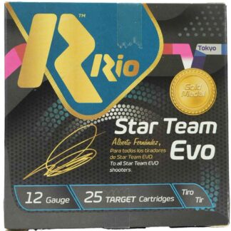 Rio Ammunition Rio Star Team EVO 12 Gauge 2-3/4 in 1 oz #8 Shot 25 Rounds