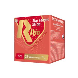 Rio Ammunition Top Target 28 Gauge 2.75 in, 3/4 oz, #7.5 Shot, 25 Rounds