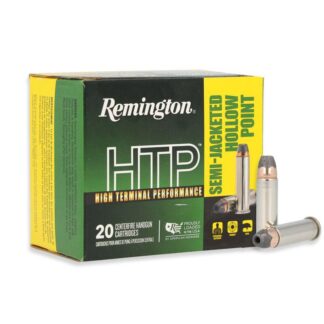 Remington HTP 38 Special +P 125 gr Semi Jacketed Hollow Point, 20 Rounds/Box