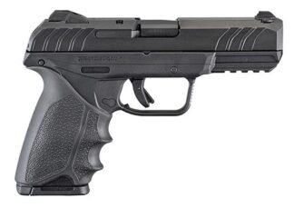 Ruger Security-9 9mm Luger Semi-Auto 4 in Barrel, 10+1 Rounds, Blued Slide/Black Hogue Grip
