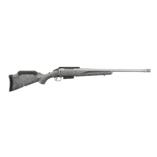 Ruger American Rifle Gen II .450 Bushmaster Bolt Action 20" Barrel 3-Round Gray Splatter