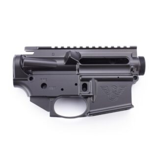 Wilson Combat AR-15 Receiver Set, Multi-Caliber Forged Upper/Lower, Closed Trigger Guard, Black