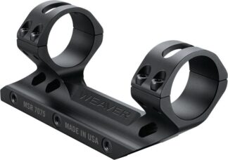Weaver Premium MSR Optics Mount 30mm 1-Piece Aluminum Matte Black