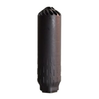 HUXWRX Flow 556K .223 Rem/5.56 NATO Suppressor 5.5 in, 1/2-28, Black 17-4 Stainless