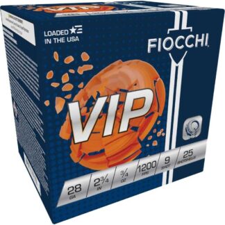 Fiocchi Exacta Target VIP 28 Gauge 2-3/4 in 3/4 oz #9 25rd