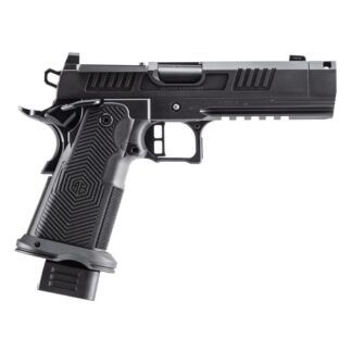 ALPHA FOXTROT AF1911 Romulus 9mm Hammer-Fired Semi-Auto, 4.25 in Bull Barrel, 10rd DLC Black