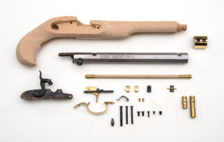 Turner Fabrications Kentucky Pistol Kit 50 Cal 10 in Blued/Case Hardened Sidelock