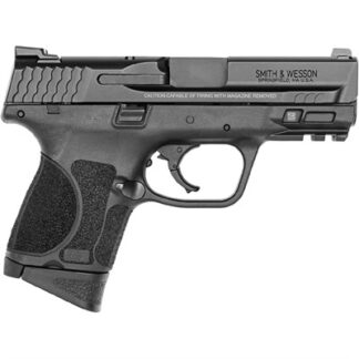 Smith & Wesson M&P 2.0 Sub Compact 9mm Striker-Fired Pistol, 3.6 in Barrel, 12+1 Rounds, Black