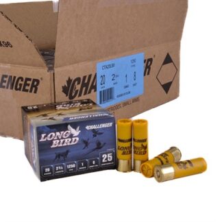 Challenger Ammo Long Bird 20 Gauge 2-3/4 in #8 Shot 1 oz