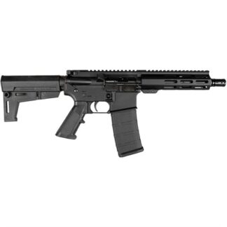 One Horse OH-15 .300 BLK Semi-Auto 7.5 in Threaded AR Pistol, 30-Round, Black