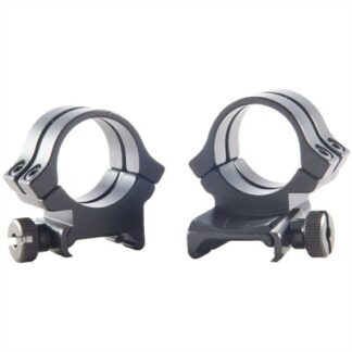 Weaver Quad Lock Extension Rings 1 in High Extended, Matte Black