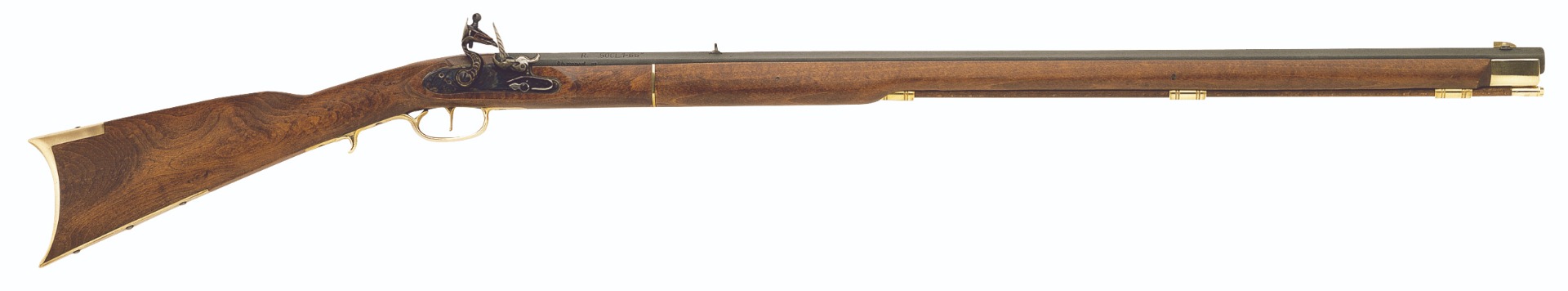 Turner Fabrications R2010 Kentucky Rifle Flintlock Muzzleloader .50 Cal, 33.5 in, 1 Round