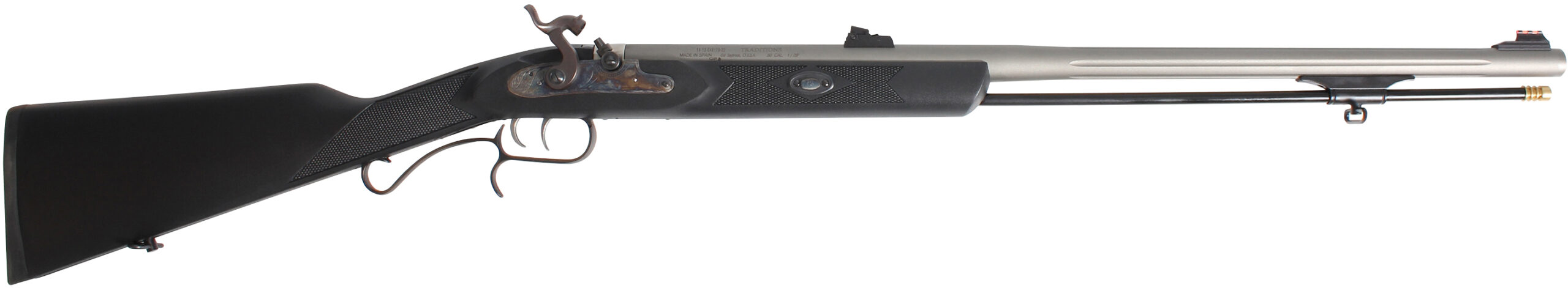 Turner Fabrications ShedHorn Perc 50 Cal Single Action Muzzleloader, 26 in Barrel, 1 Round, Black