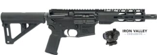 Radical Firearms RF-15 Pistol 5.56 NATO, 7.5 in Barrel, 30 Rounds, Black with CT Red Dot and MP Brace