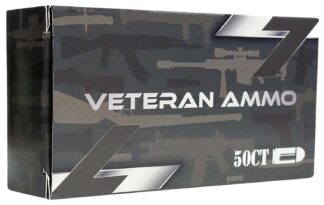 Hyperion Veteran 9mm 115 gr FMJ Brass Ammo, 50 Rounds Per Box
